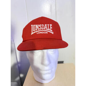 Lonsdale London Red Snapback Hat
